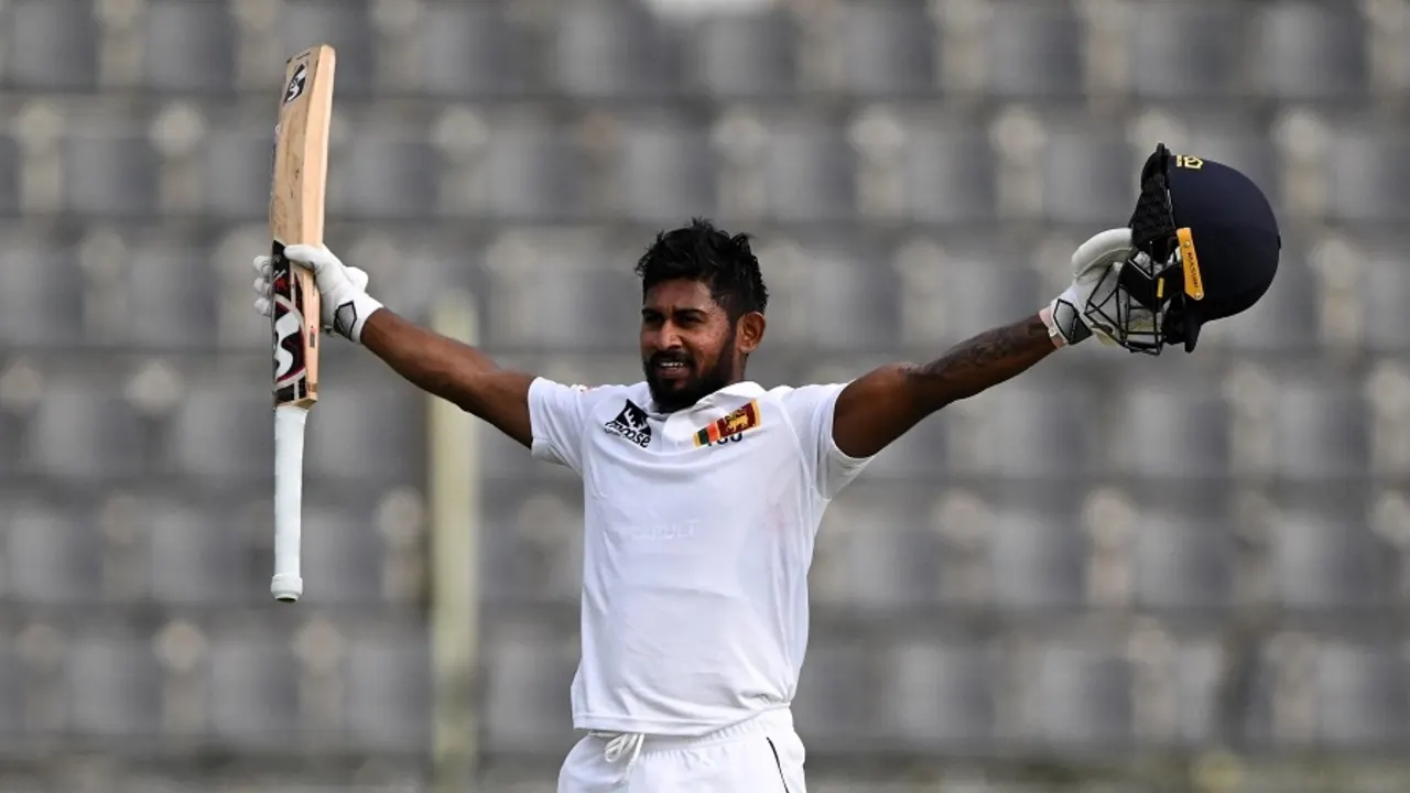 Sri Lanka bounced back from 57 for 5 to end the first day 248 ahead; just one wicket fell to a spinner all day in Sylhet Dhananjaya de Silva and Kamindu Mendis Lead Sri Lanka to Victory