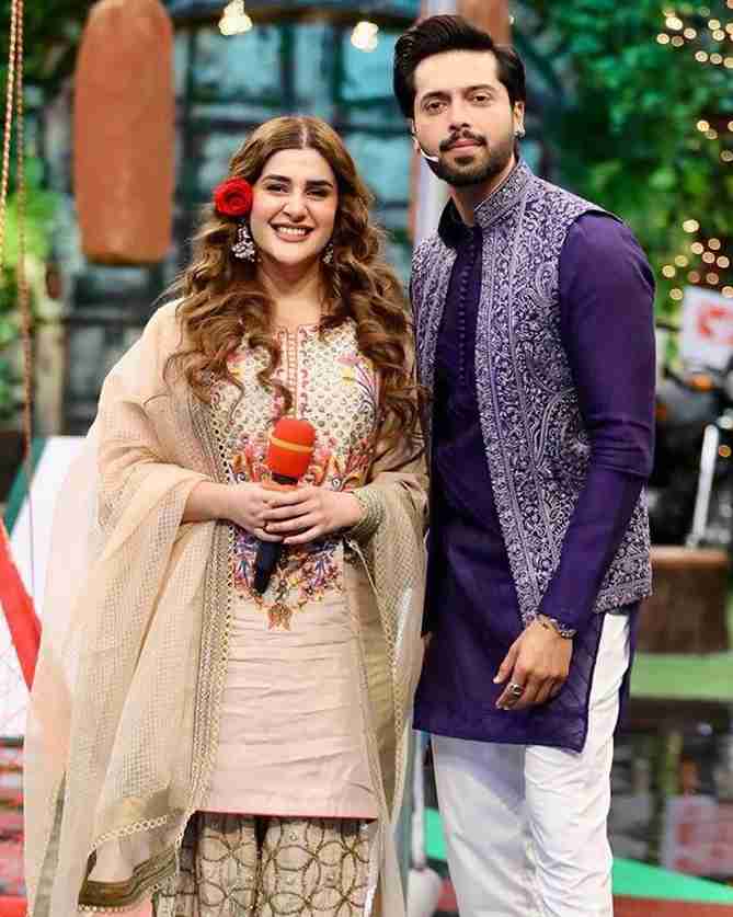 Fahad Mustafa Jokes Kubra Khan